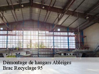 Démontage de hangars  ableiges-95450 Brac Recyclage 95