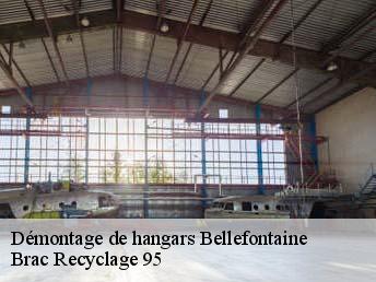 Démontage de hangars  bellefontaine-95270 Brac Recyclage 95