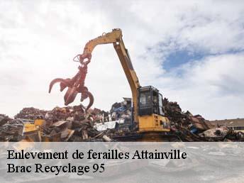 Enlevement de ferailles  attainville-95570 Brac Recyclage 95