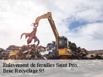 Enlevement de ferailles  saint-prix-95390 Brac Recyclage 95